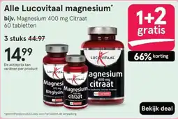 Etos Alle Lucovitaal magnesium aanbieding