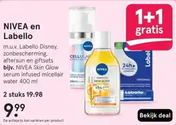 Etos NIVEA en Labello aanbieding