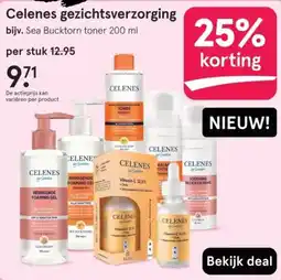 Etos Celenes gezichtsverzorging aanbieding