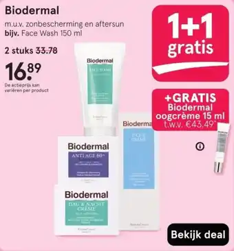 Etos Biodermal aanbieding