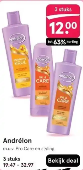 Etos Andrélon aanbieding