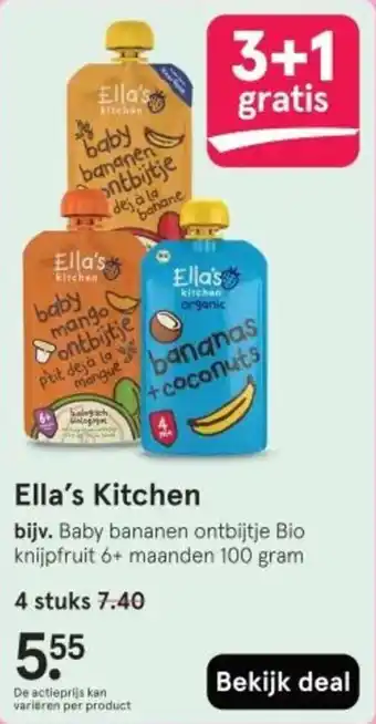 Etos Ella's Kitchen aanbieding