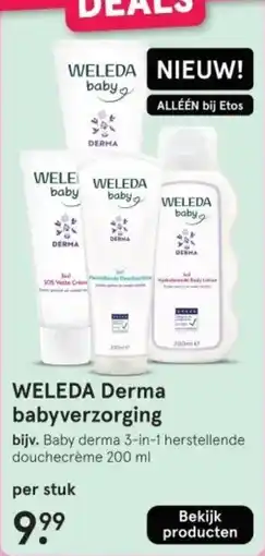 Etos WELEDA Derma babyverzorging aanbieding