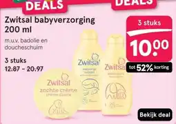 Etos Zwitsal babyverzorging aanbieding