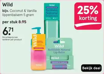 Etos Wild aanbieding