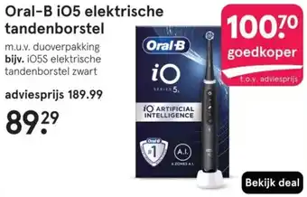 Etos Oral-B i05 elektrische tandenborstel aanbieding