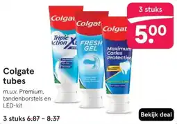 Etos Colgate tubes aanbieding