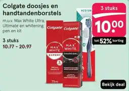 Etos Colgate doosjes en handtandenborstels aanbieding