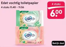 Etos Edet vochtig toiletpapier aanbieding