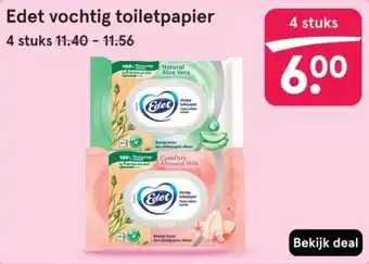 Etos Edet vochtig toiletpapier aanbieding