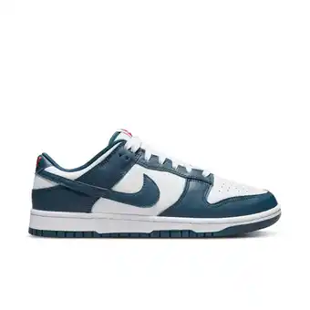 Foot Locker Nike Dunk Sneakers Heren - Blauw - Maat 44.5 - Leer aanbieding