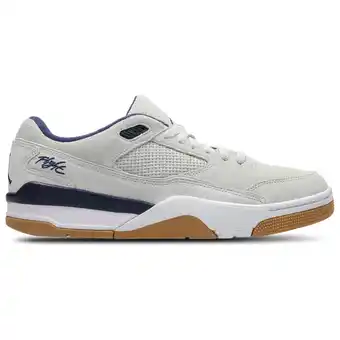 Foot Locker Jordan Flight Sneakers Heren - Grijs - Maat 41 - Leer aanbieding