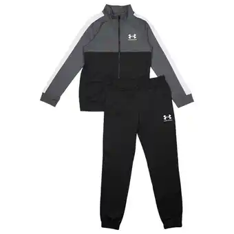 Foot Locker Under Armour Rival Cb Knit Trainingspakken Kinder - Zwart - Maat 127 - 137 CM aanbieding