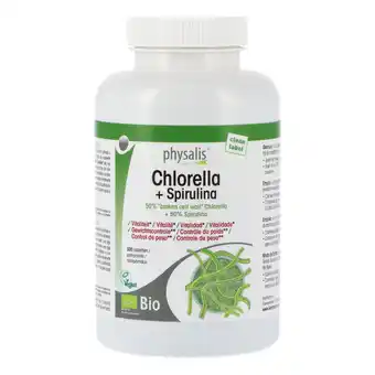 Holland & Barrett Physalis Chlorella + Spirulina (500 tabletten) aanbieding