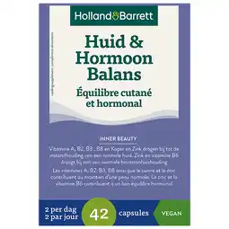 Holland & Barrett Holland & Barrett Huid & Hormoon Balans - 42 capsules aanbieding