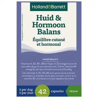 Holland & Barrett Holland & Barrett Huid & Hormoon Balans - 42 capsules aanbieding