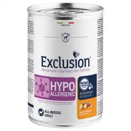 Zooplus 6x400g Eend & Aardappel Exclusion Diet Hondenvoer aanbieding