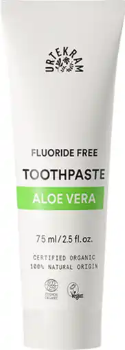 De Online Drogist Urtekram Tandpasta Aloe Vera aanbieding