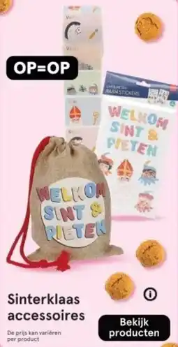 Etos Sinterklaas accessoires aanbieding