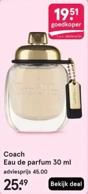 Etos Coach Eau de parfum aanbieding