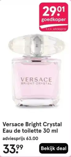 Etos Versace Bright Crystal Eau de toilette aanbieding