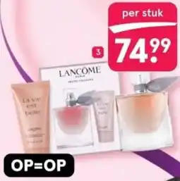 Etos Lancôme La Vie Est Belle giftset aanbieding