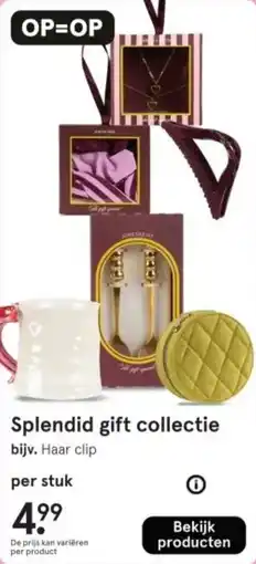 Etos Splendid gift collectie aanbieding