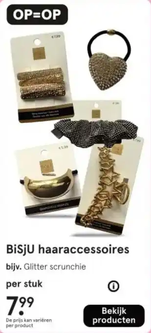 Etos BiSjU haaraccessoires aanbieding