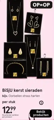 Etos BiSjU kerst sieraden aanbieding