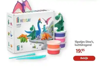 Bruna 15potjes Dino's, luchtdrogend aanbieding