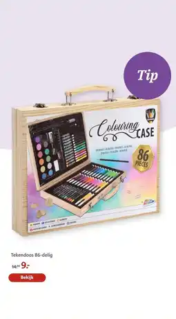 Bruna Tekendoos 86 delig aanbieding