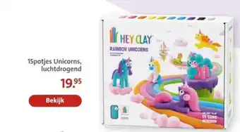 Bruna 15potjes Unicorns, luchtdrogend aanbieding