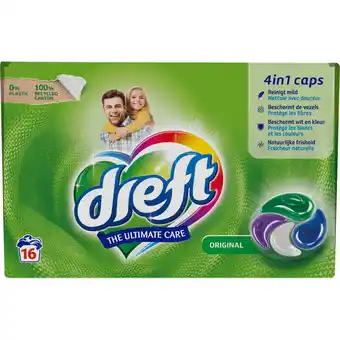 Dirk Dreft Wascapsules caps 4 in 1 origineel aanbieding