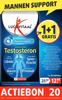 Lucovitaal MANNEN SUPPORT aanbieding