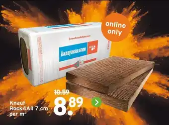 GAMMA Knauf Rock4All aanbieding