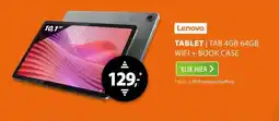 Expert Lenovo Tab 4GB 64GB Wifi + Book Case Grijs aanbieding