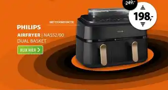 Expert Philips NA552/00 Dual Basket aanbieding