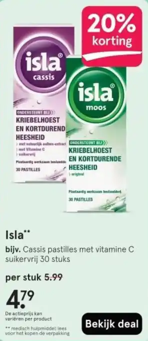 Etos Isla aanbieding