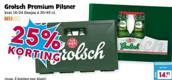 Boon`s Markt Grolsch Premium Pilsner aanbieding