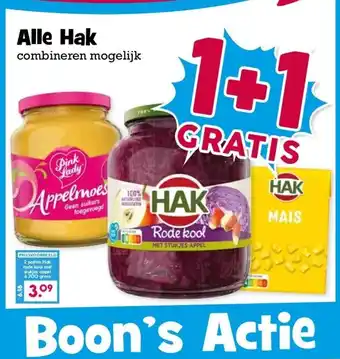 Boon`s Markt Alle Hak aanbieding