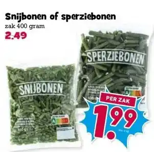 Boon`s Markt Snijbonen of sperziebonen aanbieding
