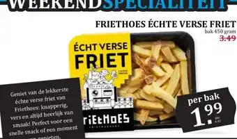 Boon`s Markt FRIETHOES ÉCHTE VERSE FRIET aanbieding