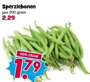 Boon`s Markt Sperziebonen aanbieding