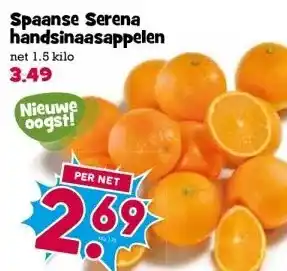 Boon`s Markt Spaanse Serena handsinaasappelen aanbieding