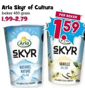 Boon`s Markt Arla Skyr of Cultura aanbieding