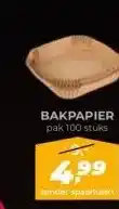 Boon`s Markt BAKPAPIER aanbieding