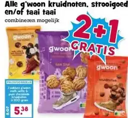 Boon`s Markt Alle g'woon kruidnoten. strooigoed en/of taai taai aanbieding