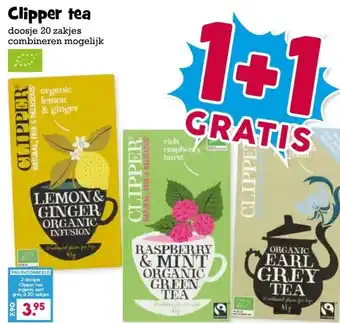 Boon`s Markt Clipper tea aanbieding