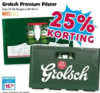Boon`s Markt Grolsch Premium Pilsner aanbieding