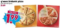 Boon`s Markt g'woon krokante pizza aanbieding